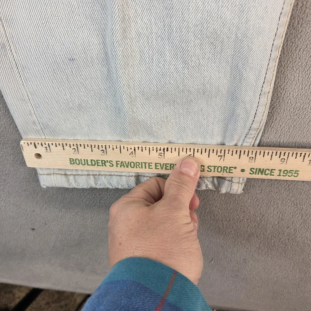 Vintage Levis 501 Jeans Mens 36x38 (Fits 29x32)‎ Light Wash Made in USA 1992